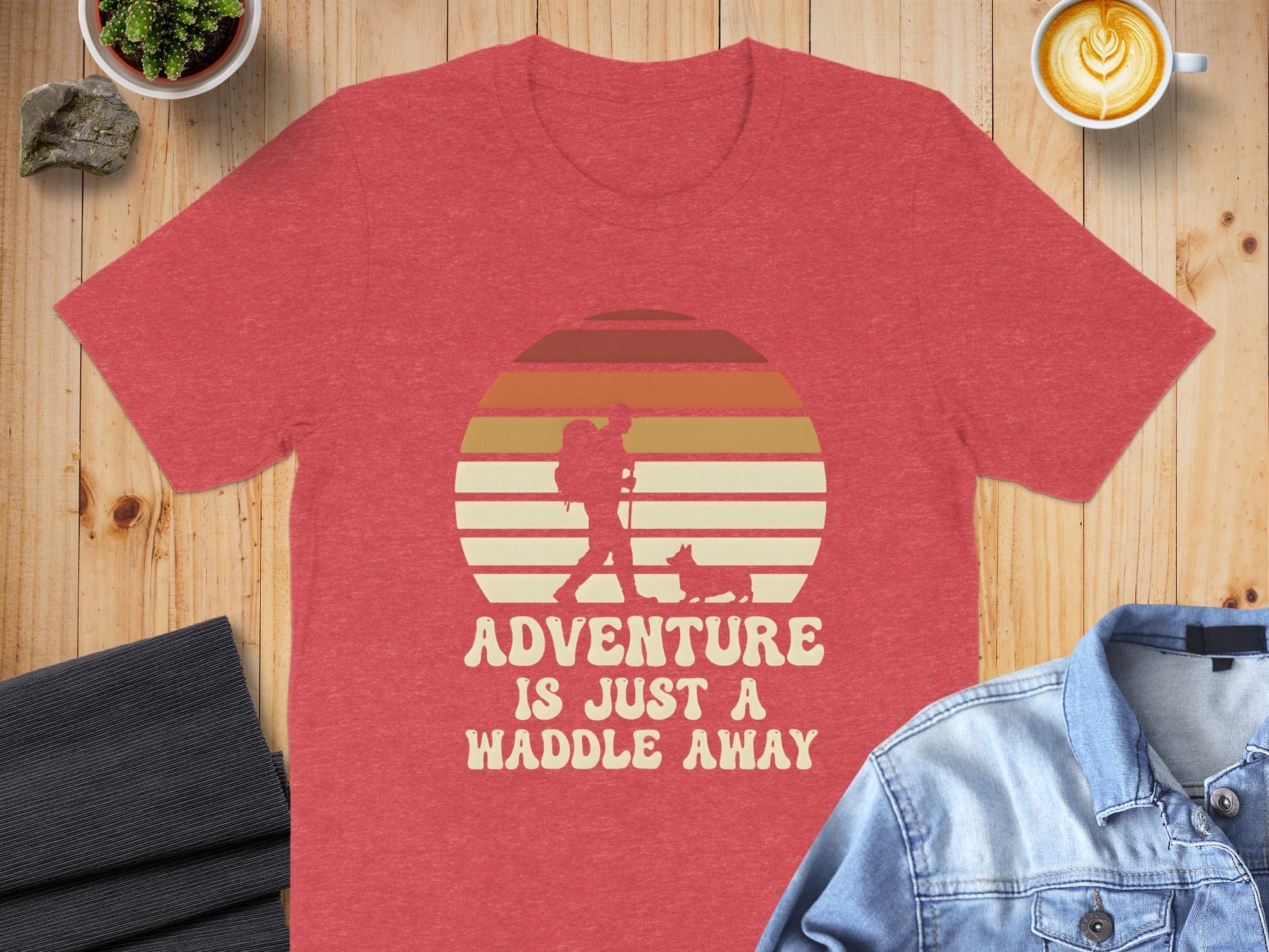 Adventure Is Just A Waddle Away Graphic Shirt
