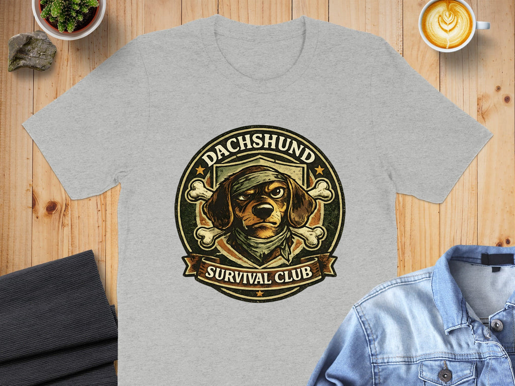Dachshund Survival Club Graphic T-Shirt Product
