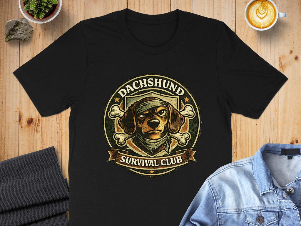 Dachshund Survival Club Graphic T-shirt Product
