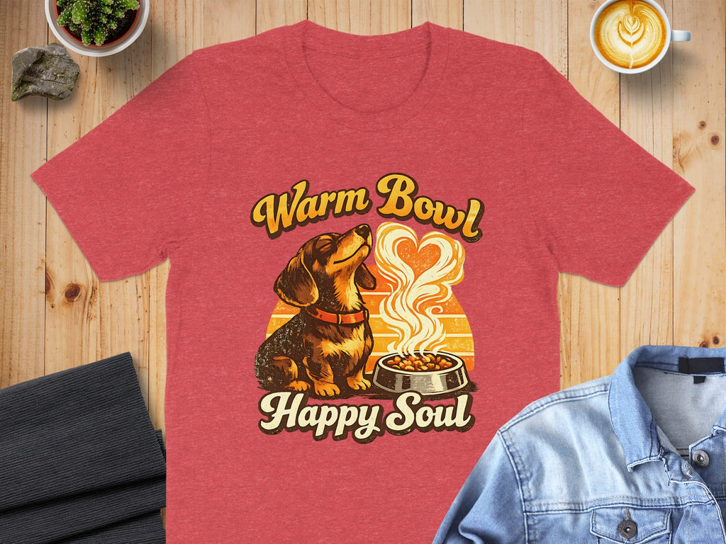 Warm Bowl Happy Soul Dog Lover Graphic Shirt