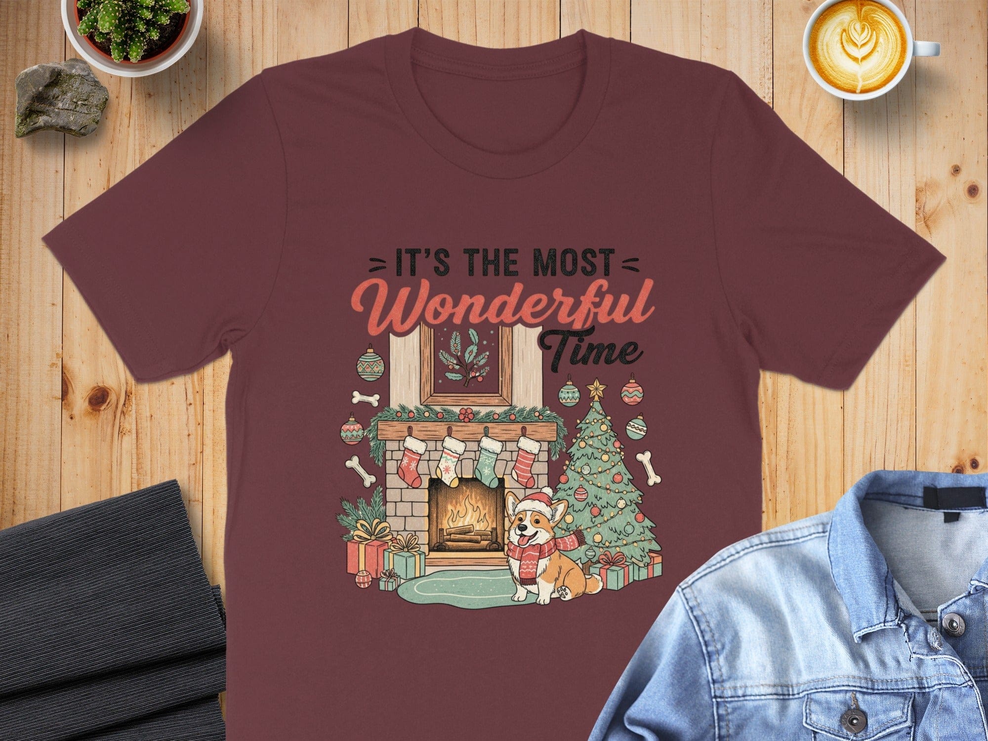 It's The Most Wonderful Time Festive Dog T-shirt