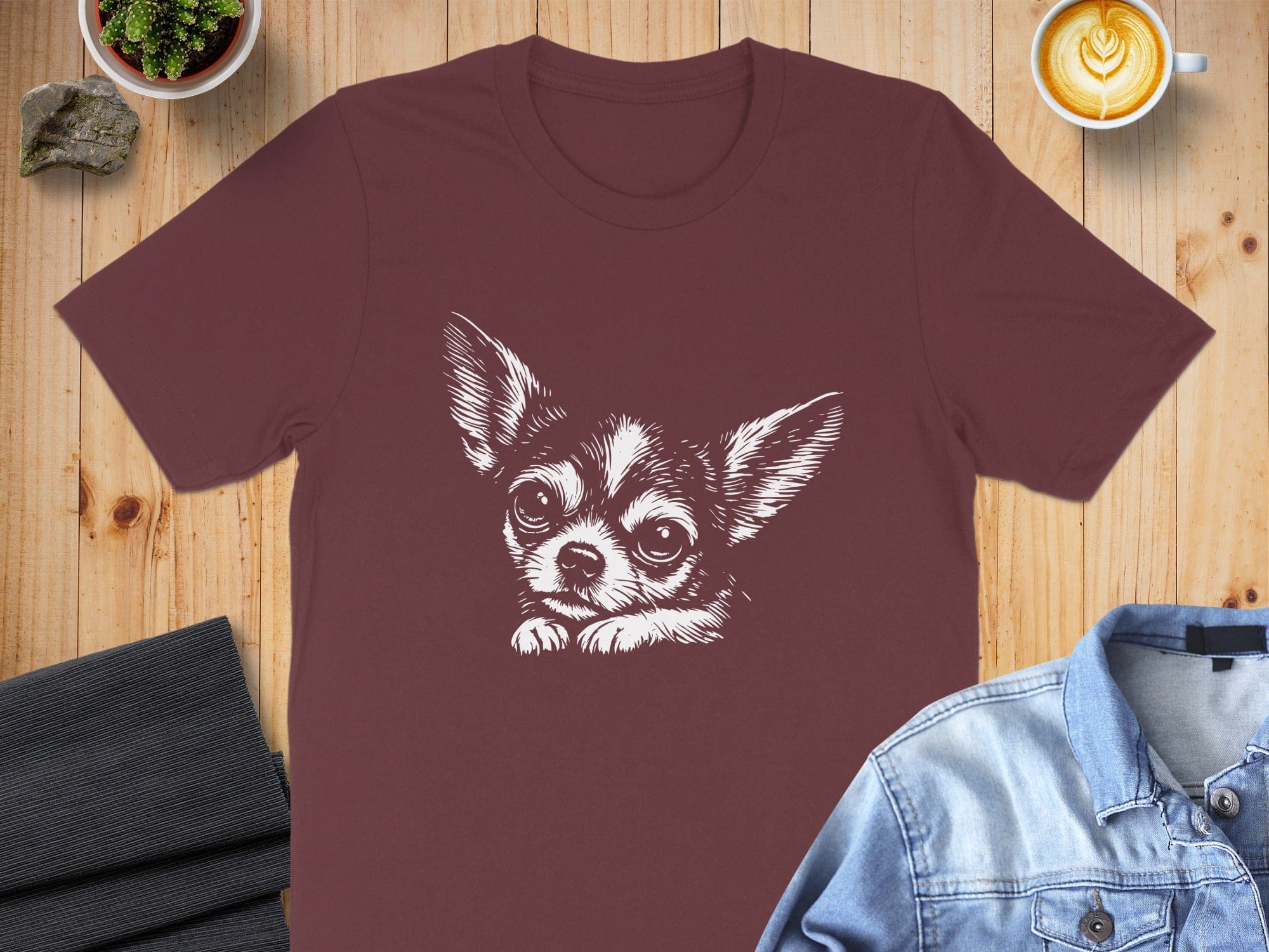 Adorable Chihuahua Dog Graphic T-shirt