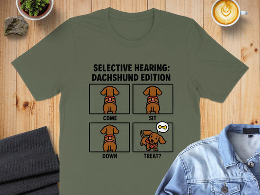 Selective Hearing Dachshund Edition T-Shirt