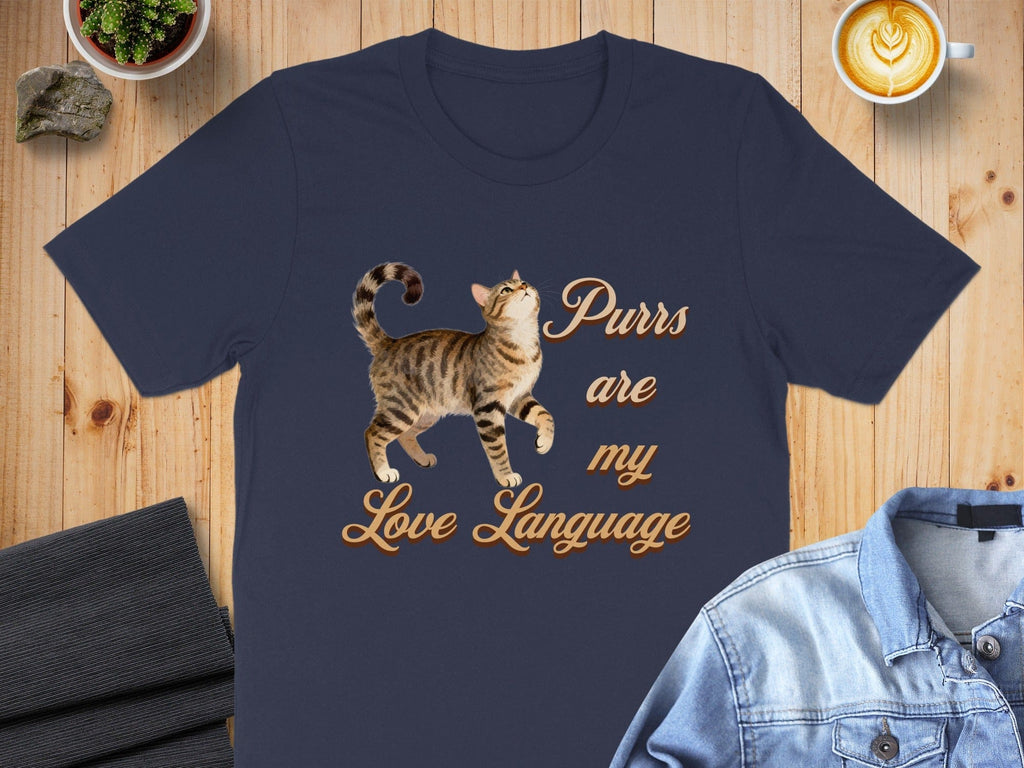 Purrs are my Love Language printed T-shirt