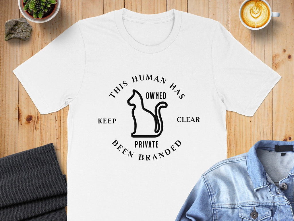 This Human Has Been Owned Clear Private Branded Shirt