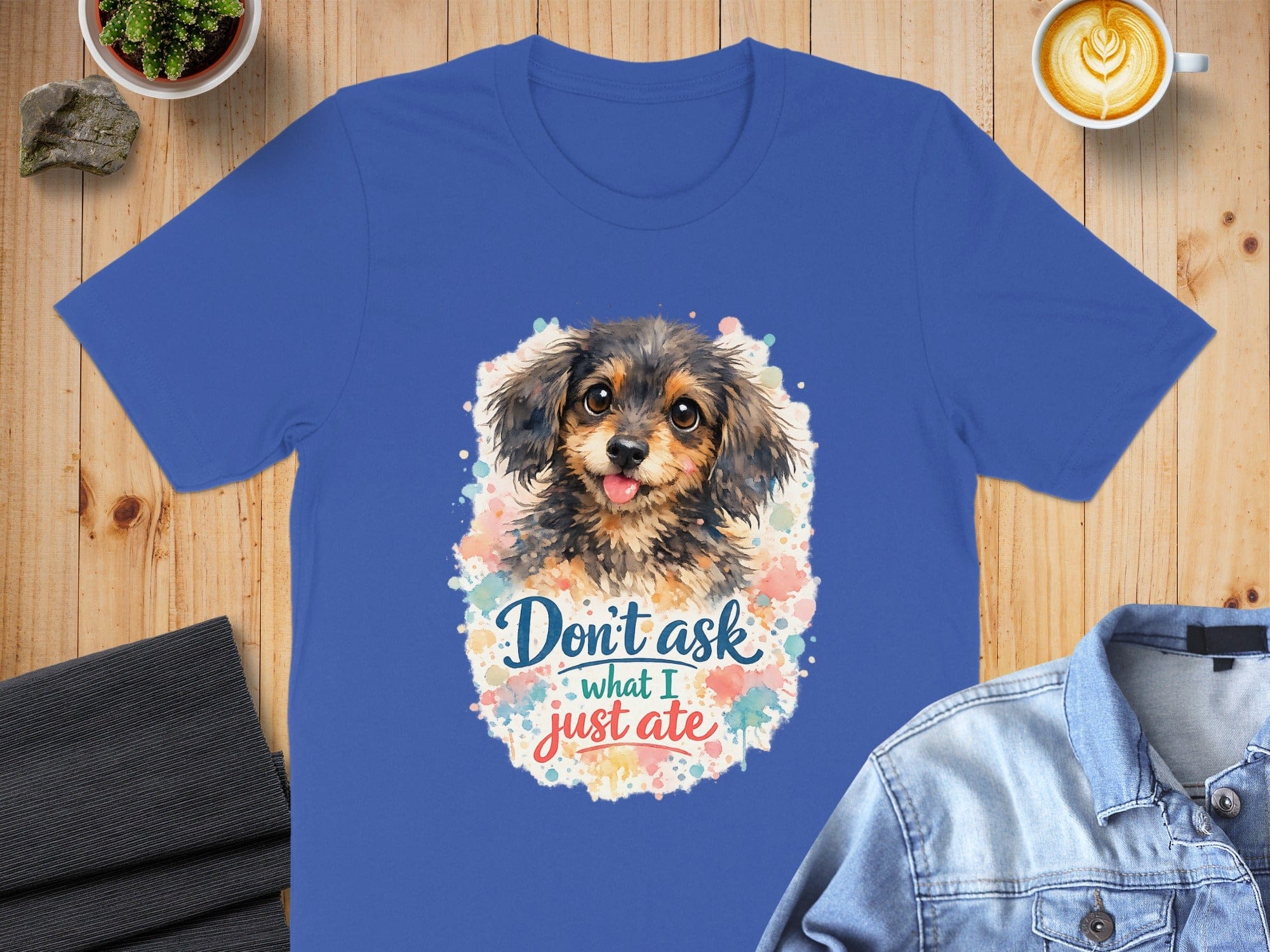 Don't Ask What I Just Ate Adorable Dog T-Shirt