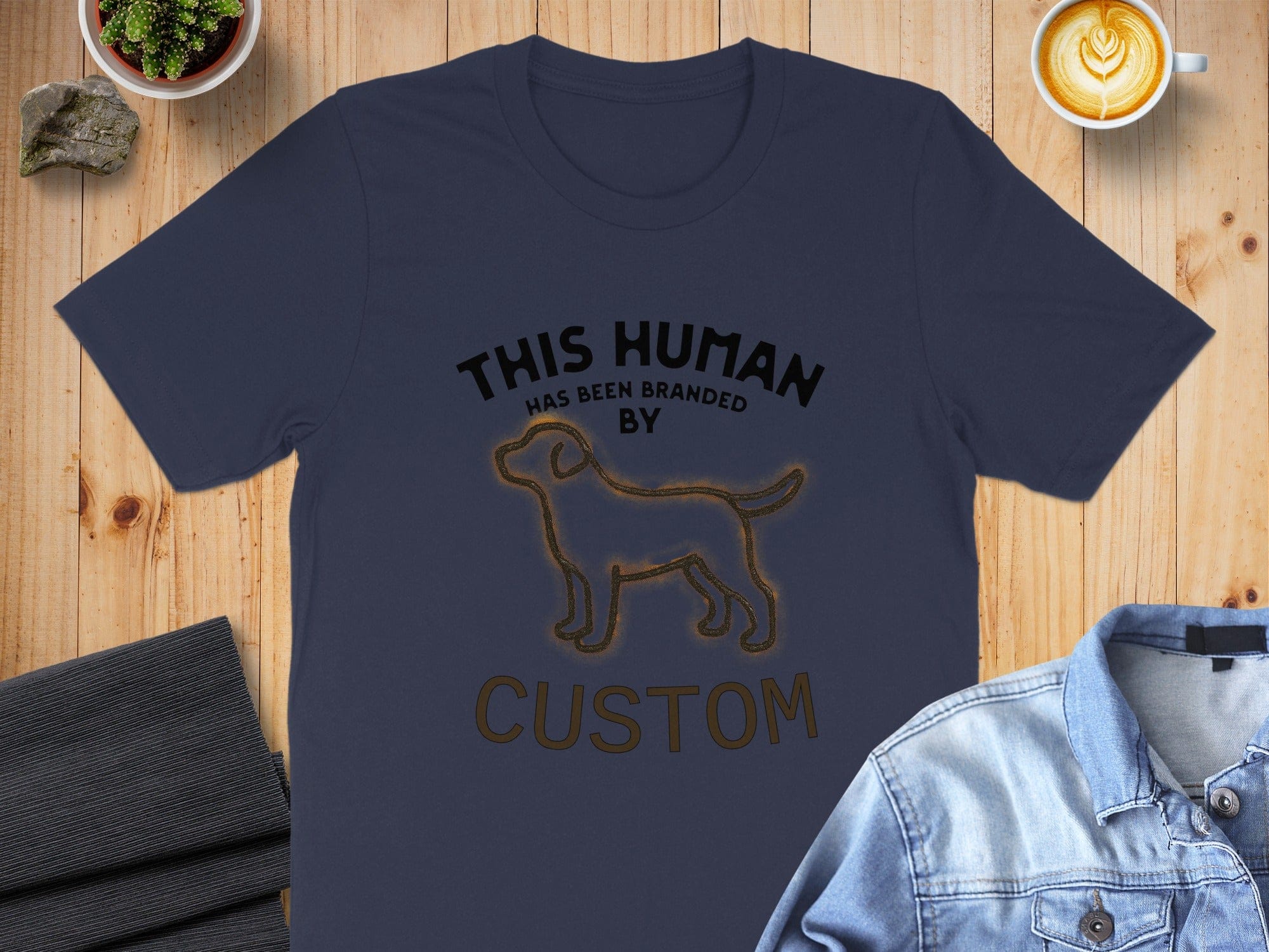 This Human Has Been Branded By Custom T-shirt