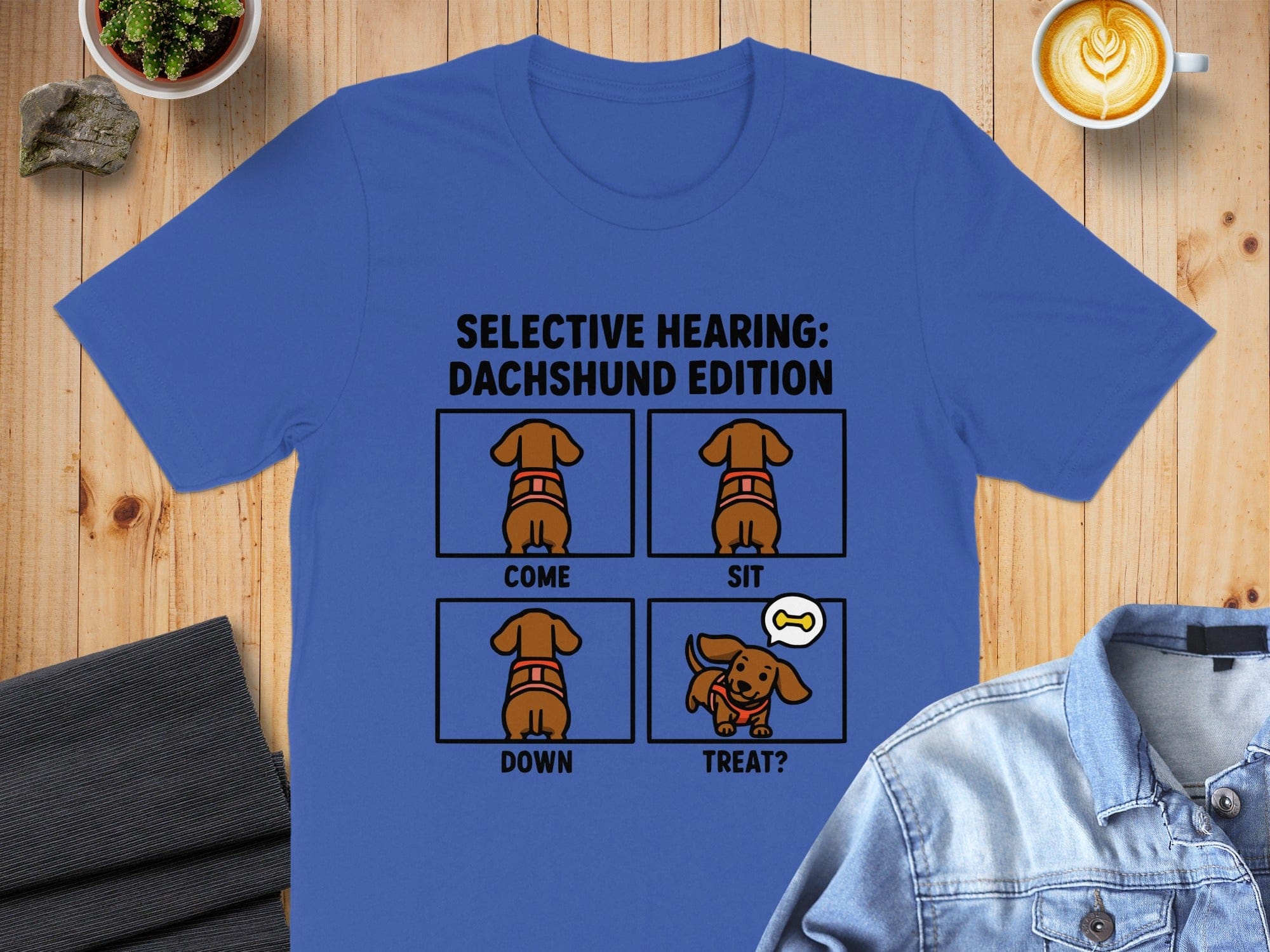 Selective Hearing Dachshund Edition Funny Shirt