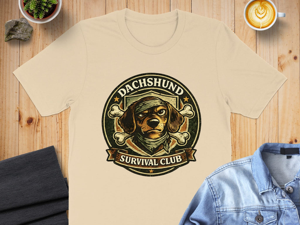 Dachshund Survival Club Graphic Tee Product