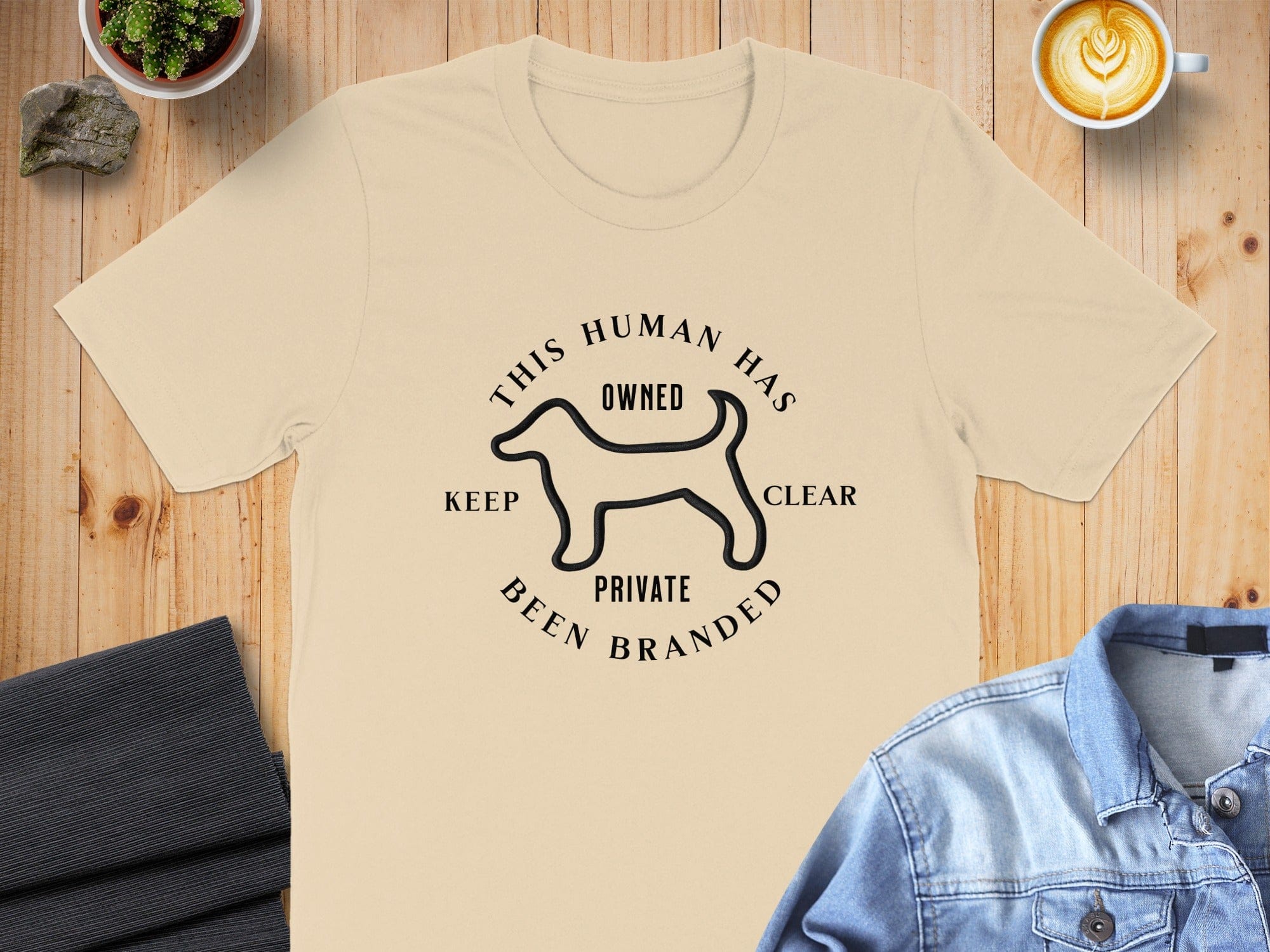 This Human Has Been Branded Graphic T-Shirt