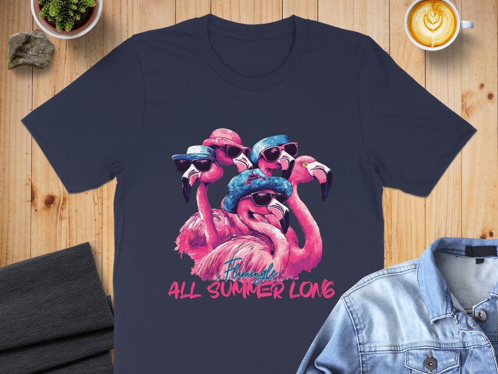 Flamingo All Summer Long Graphic T-Shirt