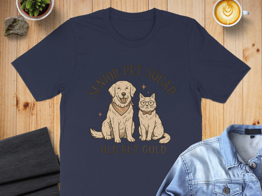 Senior Pet Squad Old But Gold Shirt
