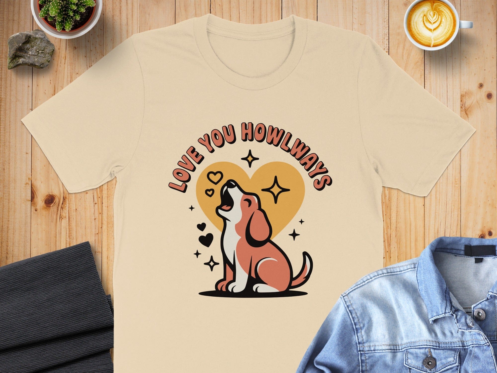 Love You Howlways Adorable Dog T-Shirt Product