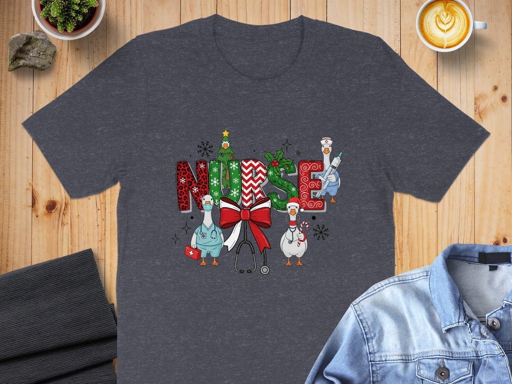 Merry Nurse T-Shirt with Christmas Touches