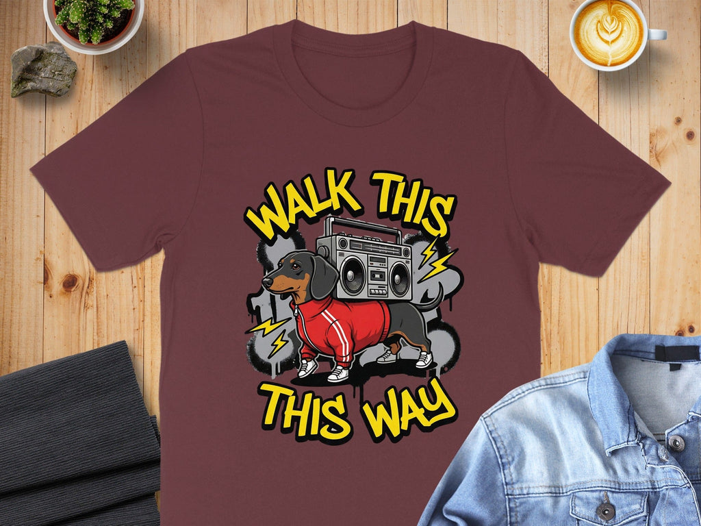Walk This This Way Dog Graphic T-Shirt