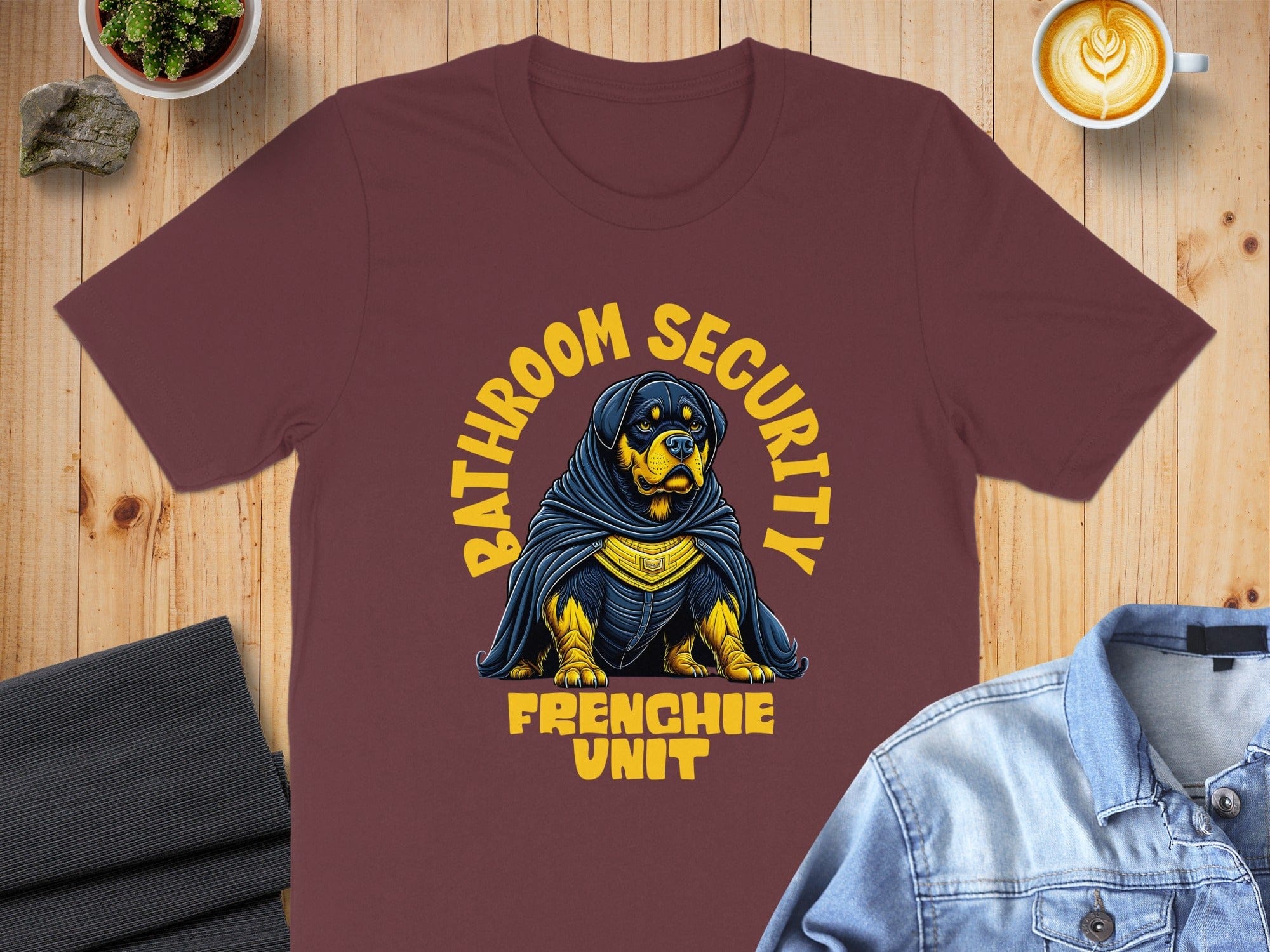 Bathroom Security Frenchie Unit Graphic Shirt