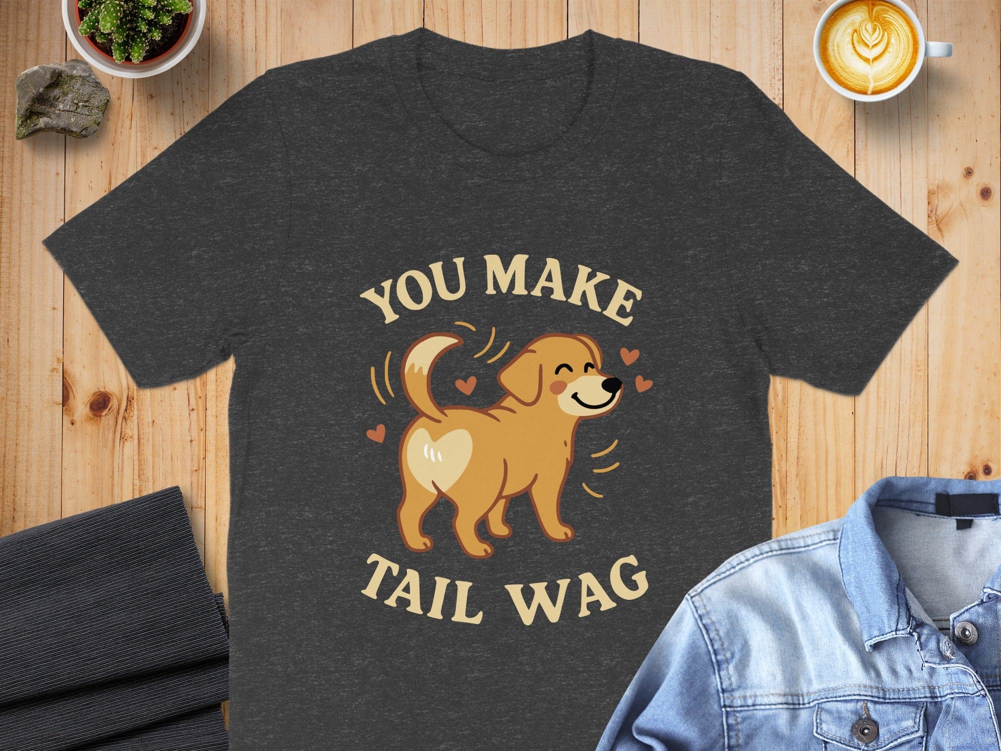 Cute You Make Tail Wag Dog Lover Shirt