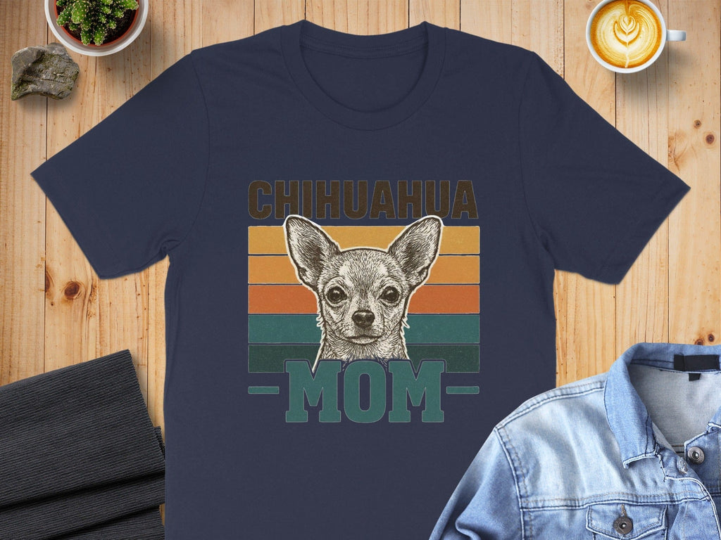 Chihuahua Mom Graphic Tee for Dog Lovers