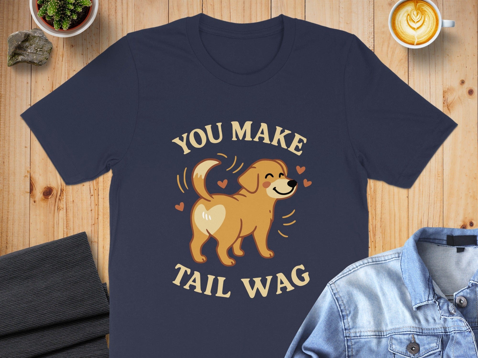 You Make Tail Wag Cute Dog Lovers T-shirt