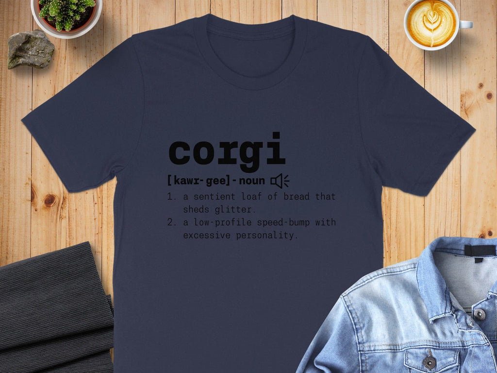 Funny Corgi Definition Sentient Loaf of Bread T-shirt