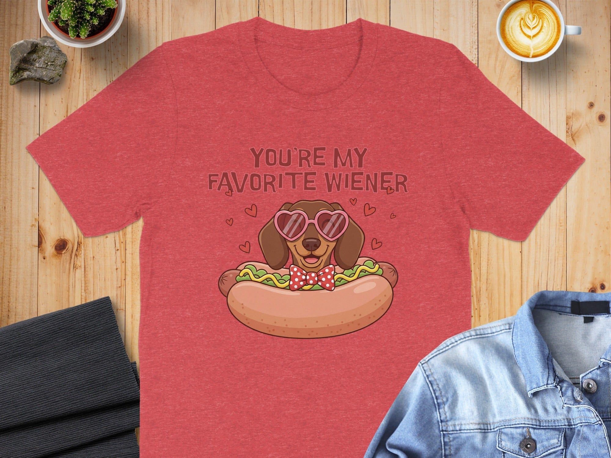 You're My Favorite Wiener Cute Dog T-Shirt