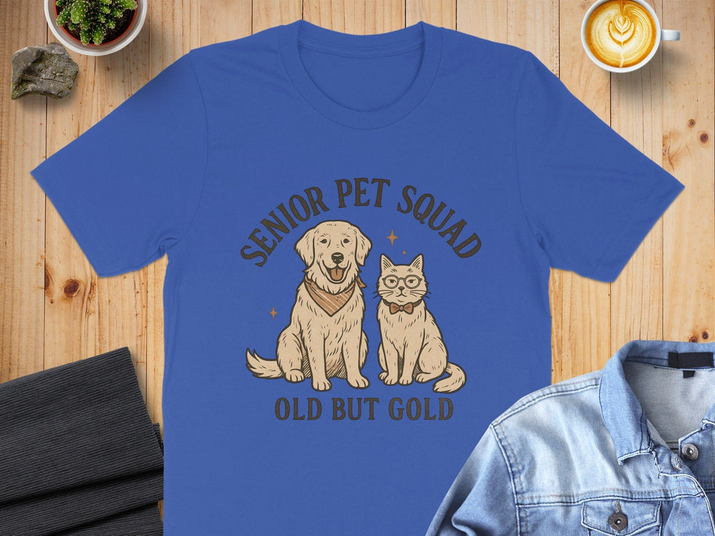 Senior Pet Squad Old But Gold Shirt