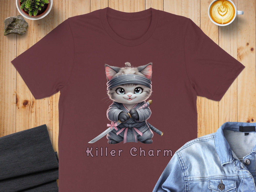 Killer Charm Cat Ninja T-shirt