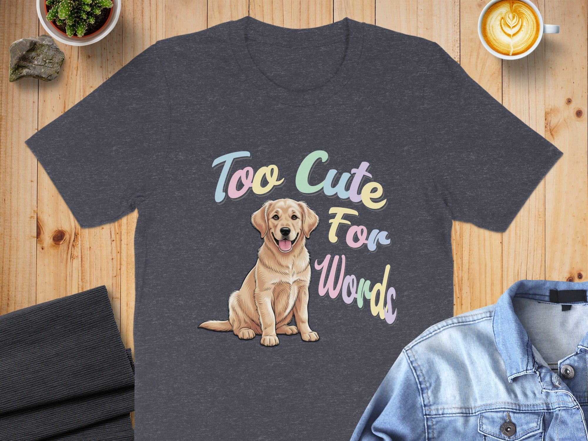 Too Cute for Words Labrador Retriever shirt