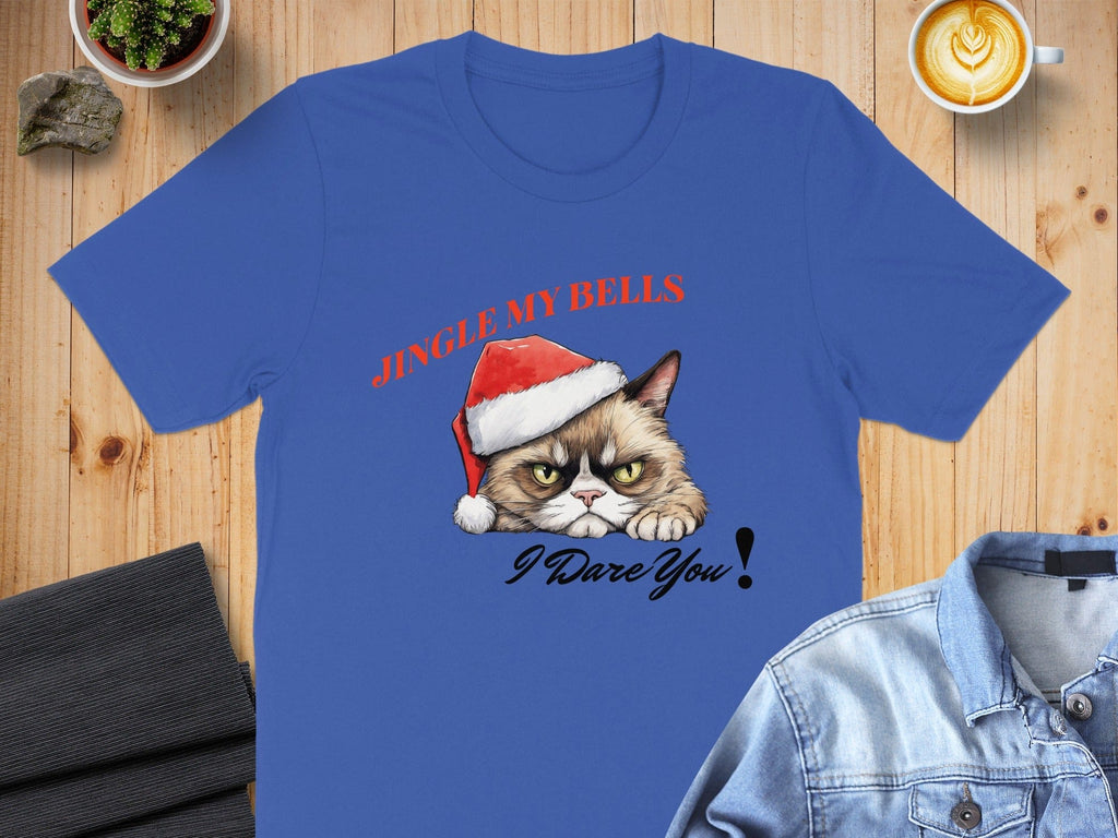 Jingle My Bells I Dare You Christmas Cat Shirt