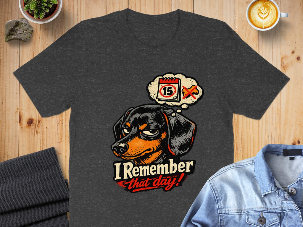 I Remember That Day Dachshund Graphic Tee Product