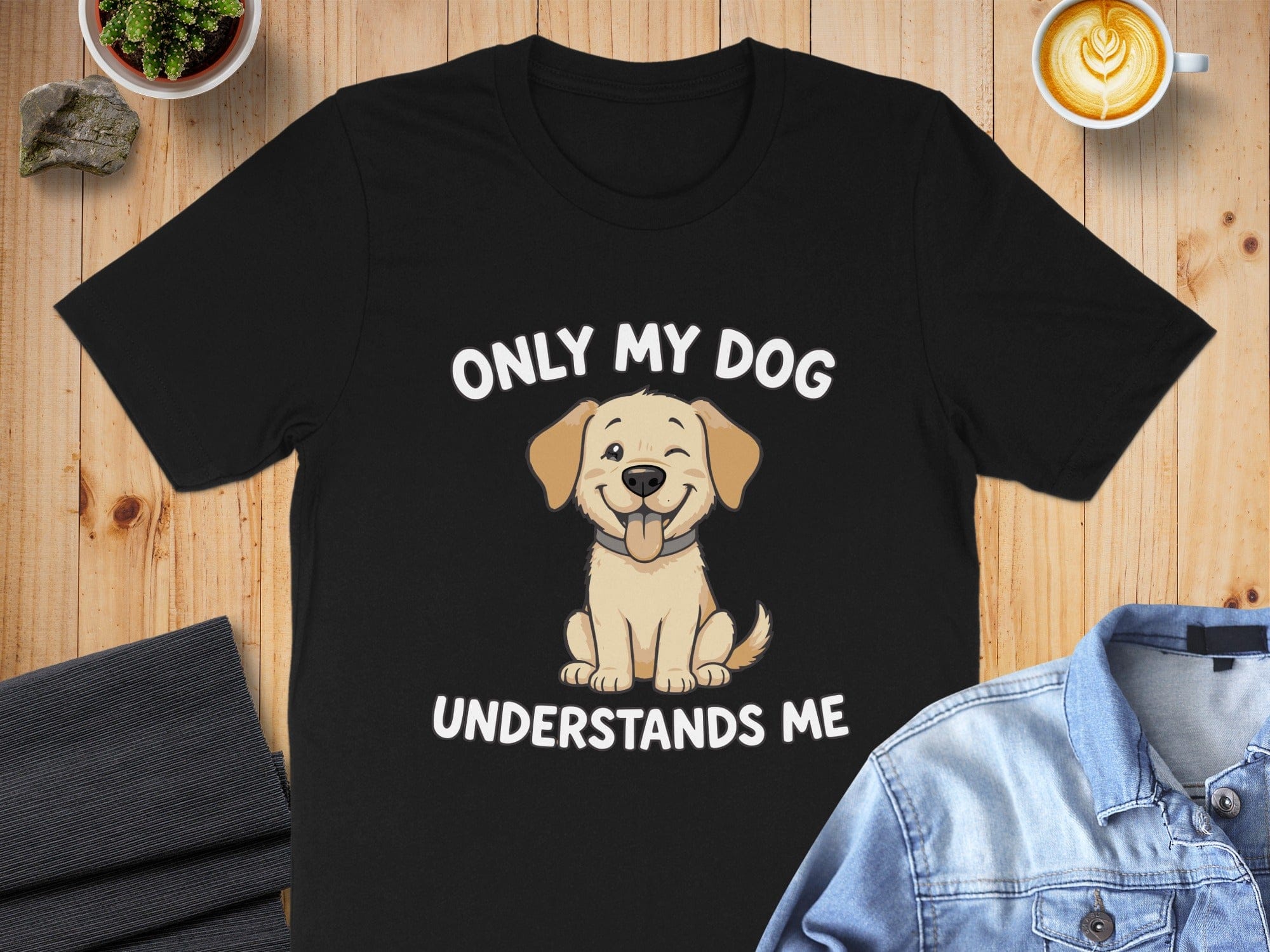Only My Dog Understands Me Graphic Tee product