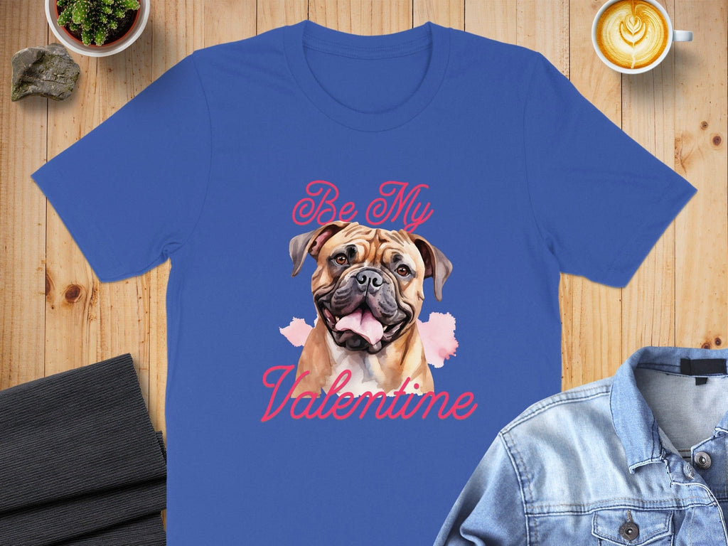 Be My Valentine Dog Graphic T-Shirt
