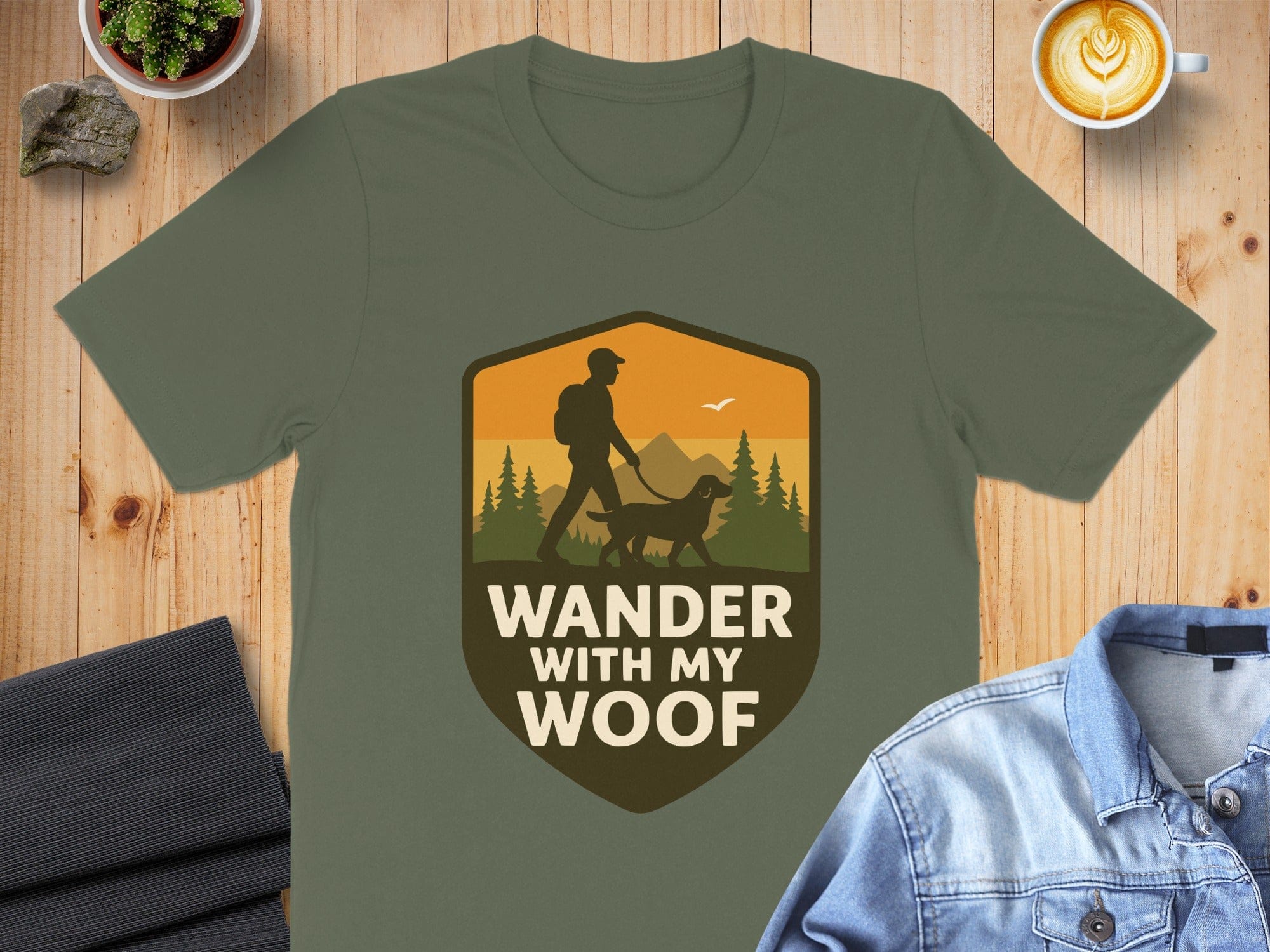 Wander with My Woof Graphic T-Shirt