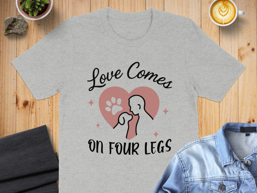 Love Comes On Four Legs Graphic Tee product