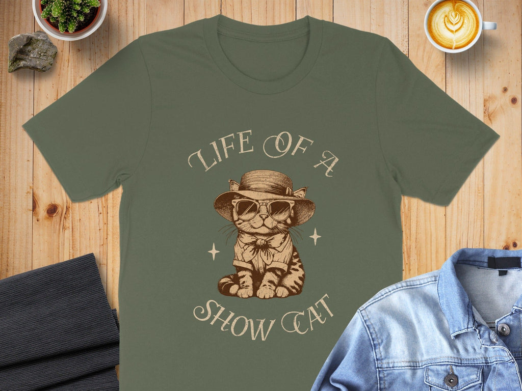 Life Of A Show Cat T-Shirt for Cat Lovers