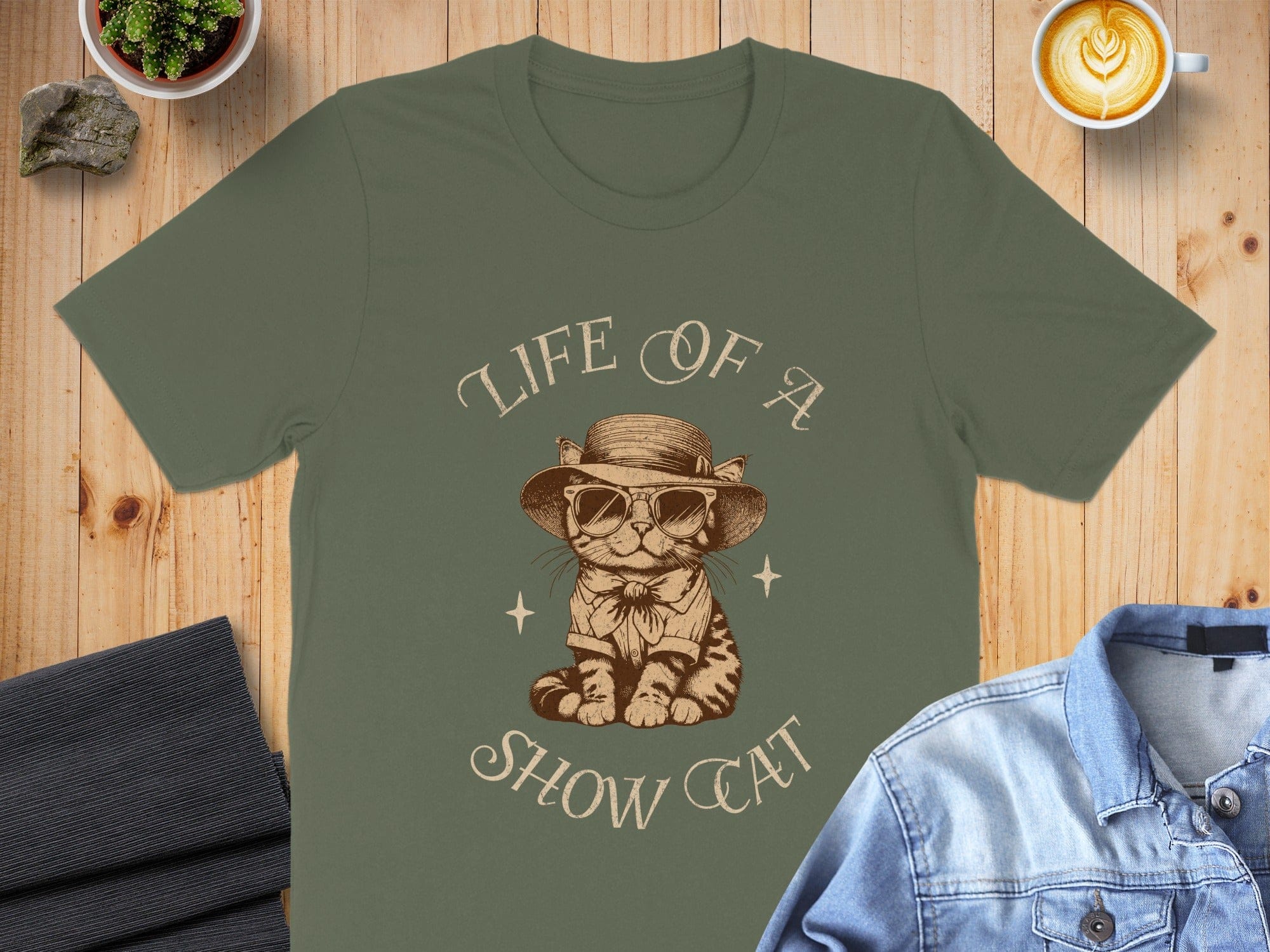 Life Of A Show Cat T-Shirt for Cat Lovers