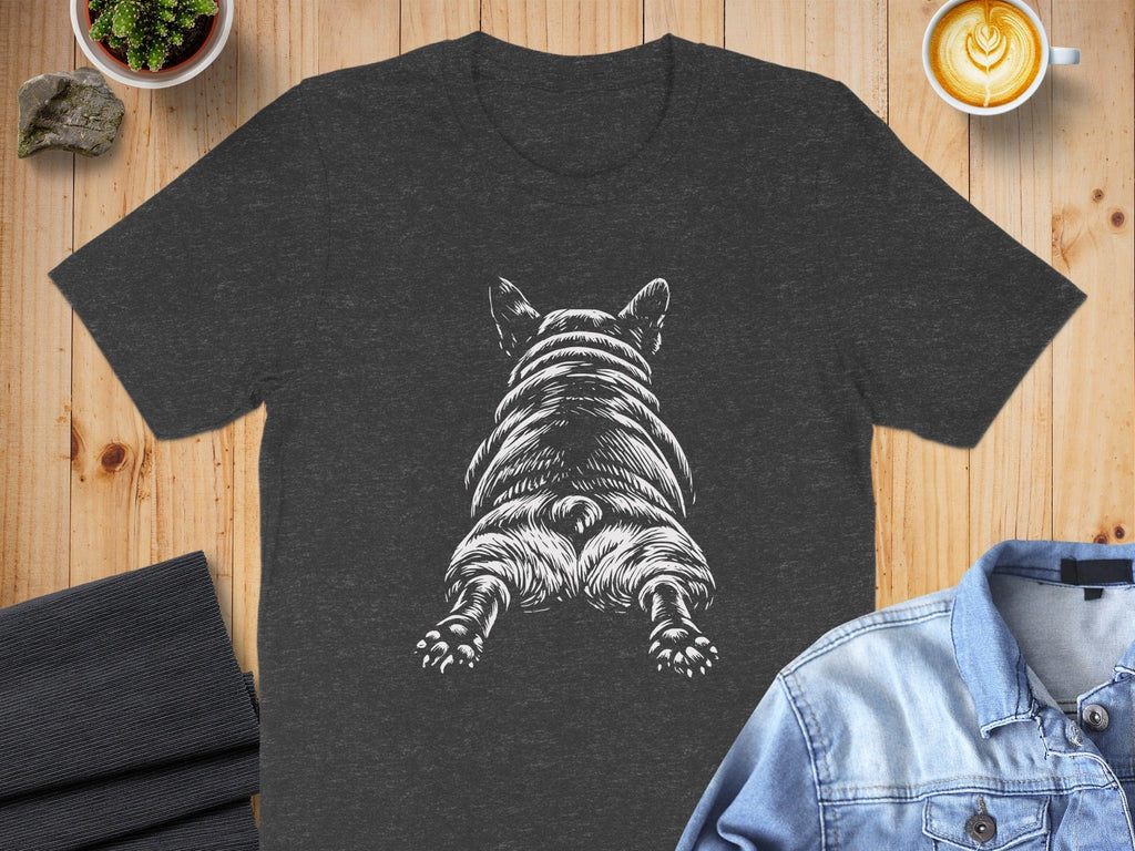Funny Bulldog Illustration T-Shirt for Dog Lovers