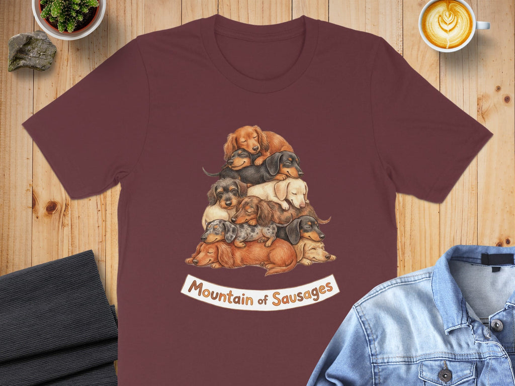 Mountain of Sausages Design Shirt