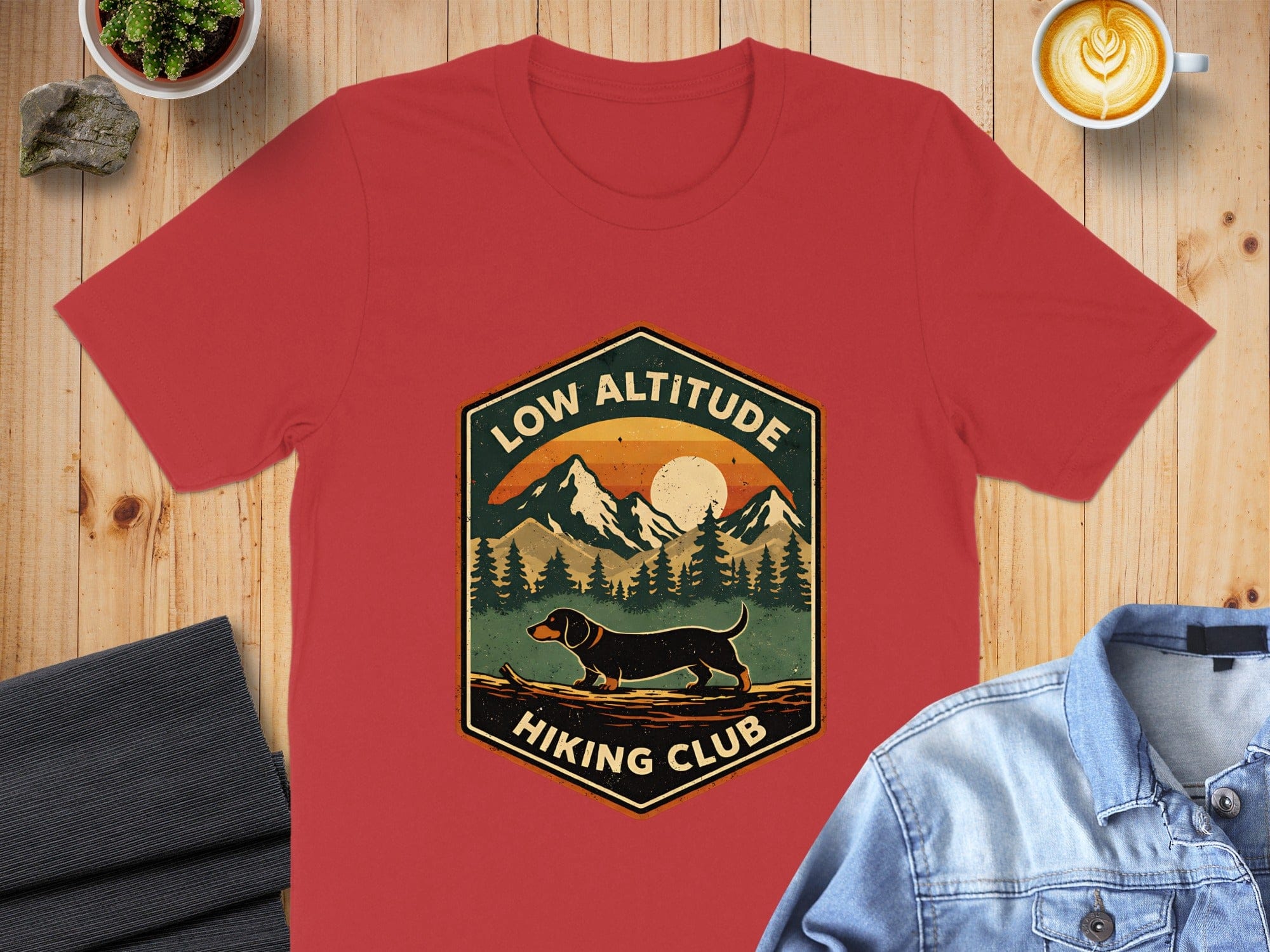 Low Altitude Hiking Club Graphic T-Shirt