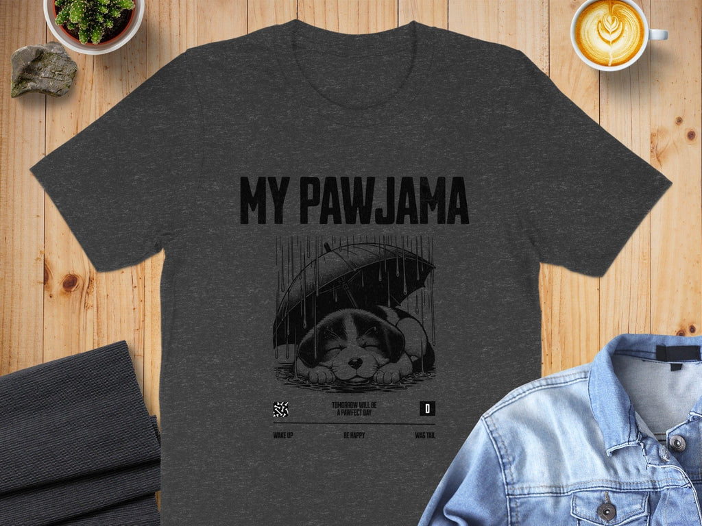 My Pawjama T-shirt with Sleeping Puppy Design