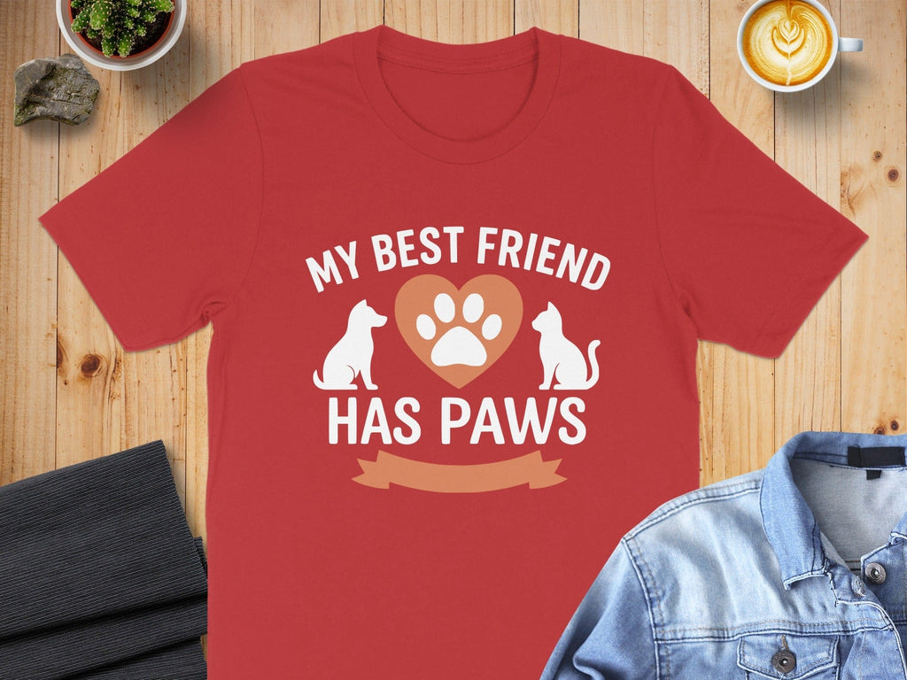 My Best Friend Has Paws Graphic T-Shirt Product