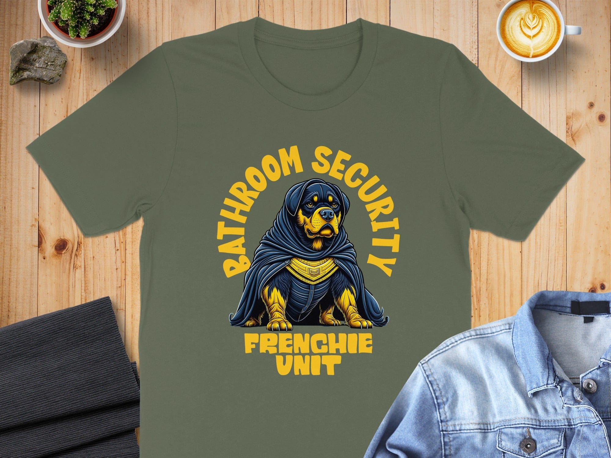 Bathroom Security Frenchie Unit T-shirt