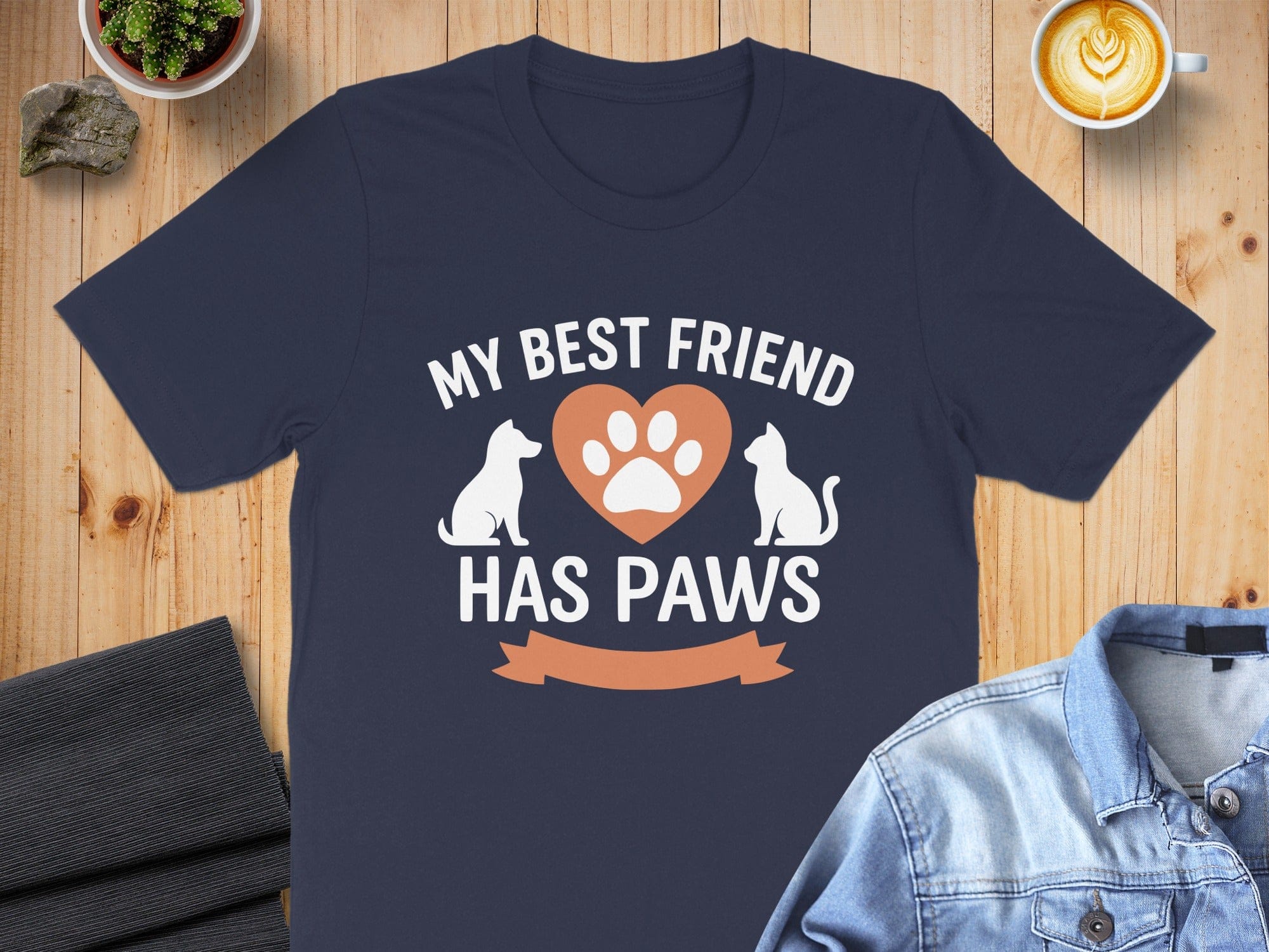 My Best Friend Has Paws Graphic T-shirt