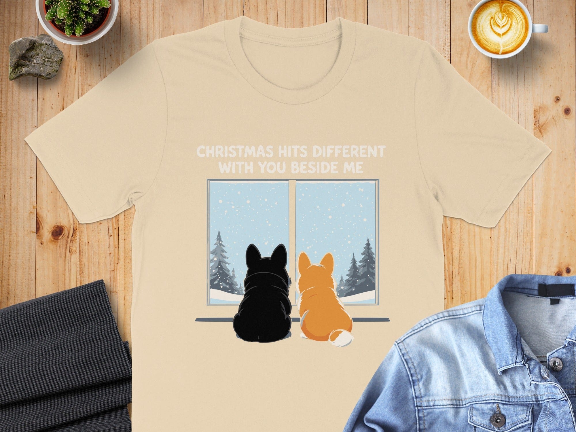 Christmas Hits Different With You Beside Me T-shirt