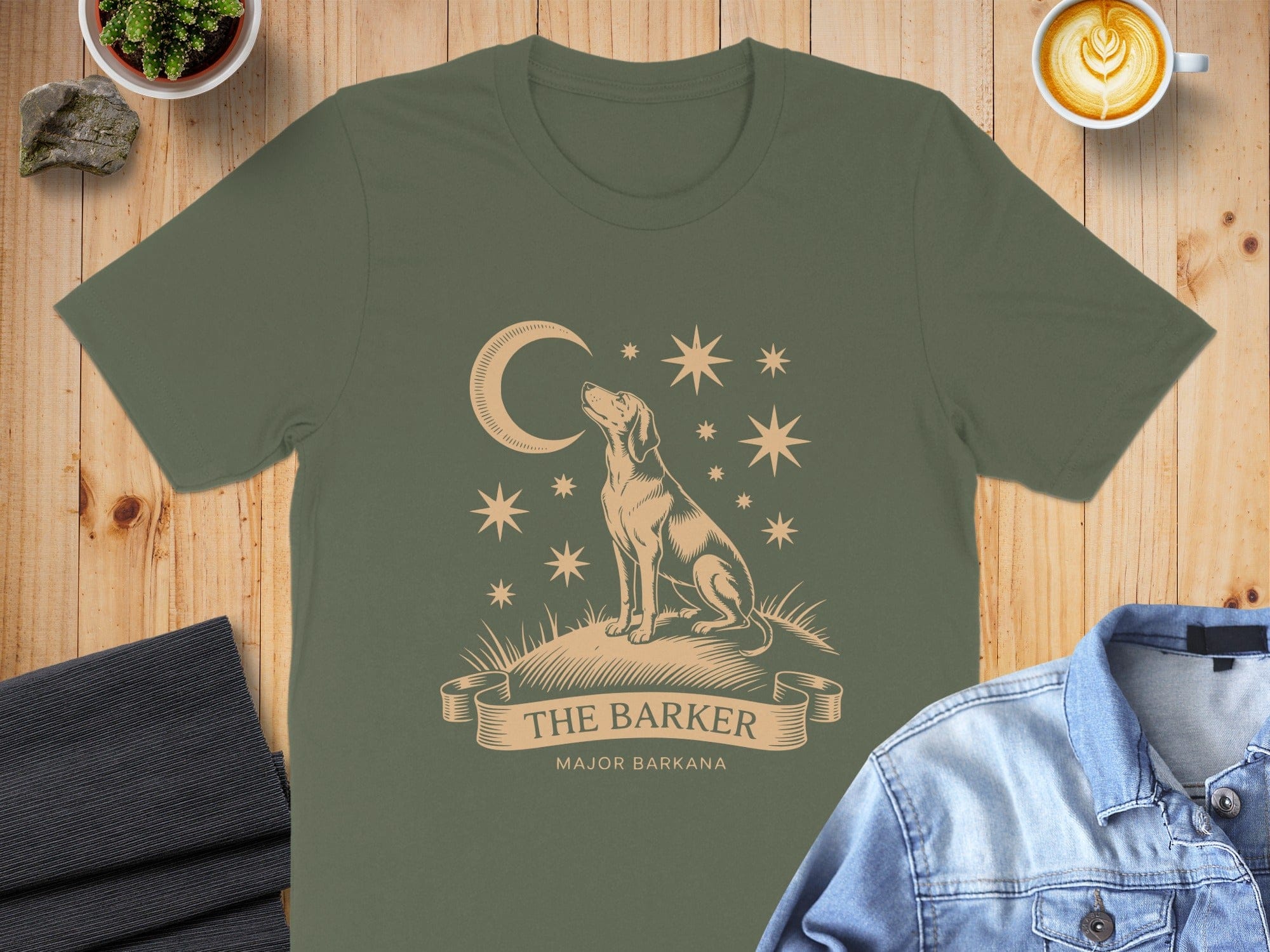 The Barker Major Barkana Dog Tee Shirt Product