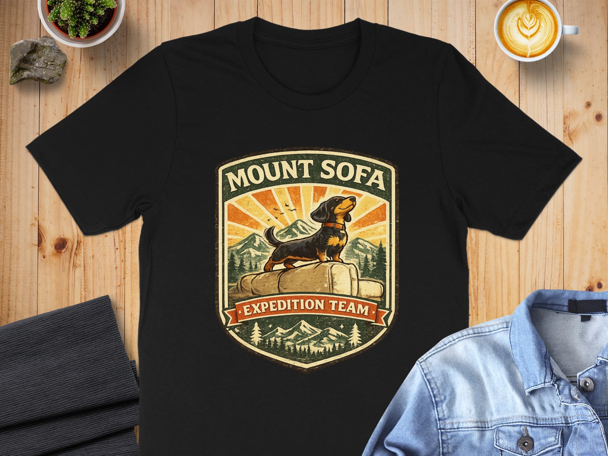 Mount Sofa Expedition Team Scenic Sunset Shirt
