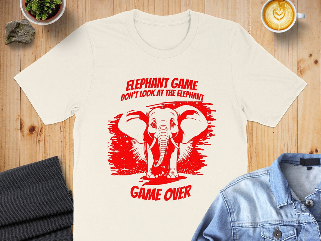 ELEPHANT GAME GAME OVER T-SHIRT