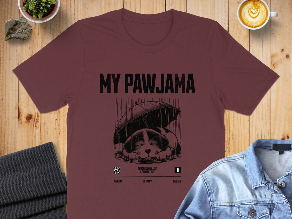 Adorable My Pawjama Sleeping Puppy T-Shirt