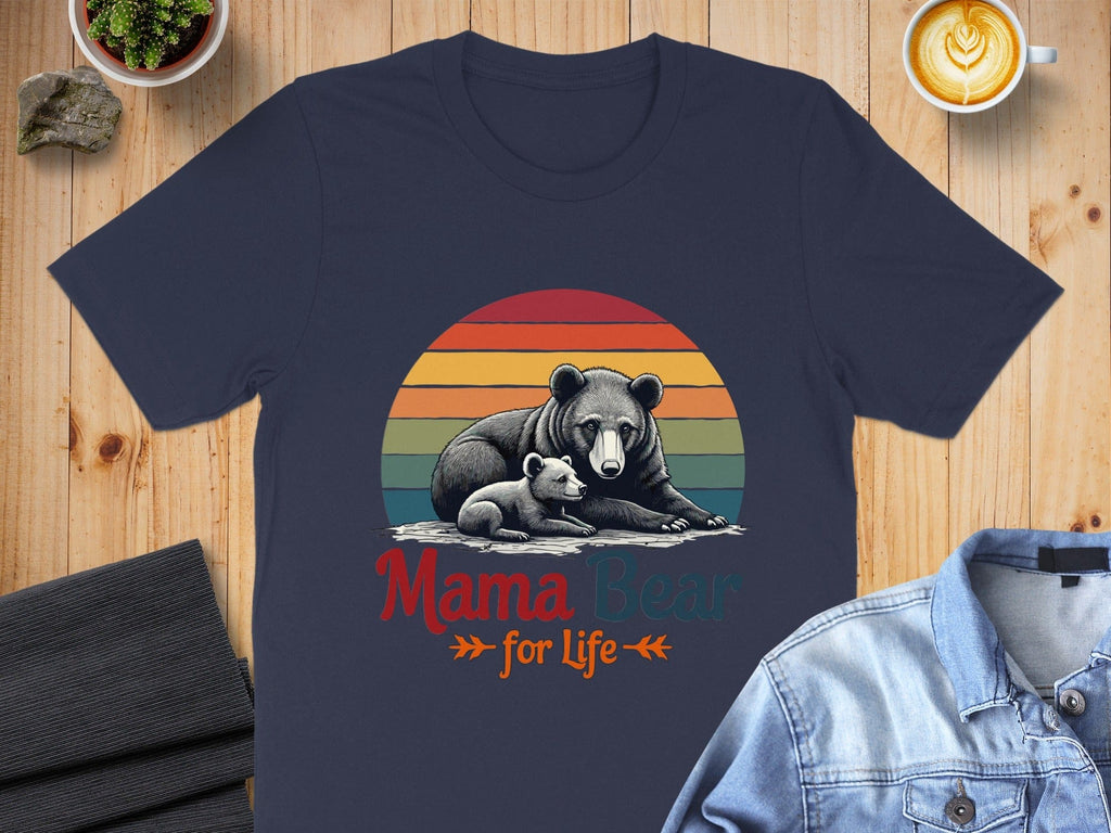 Mama Bear for Life Graphic T-Shirt