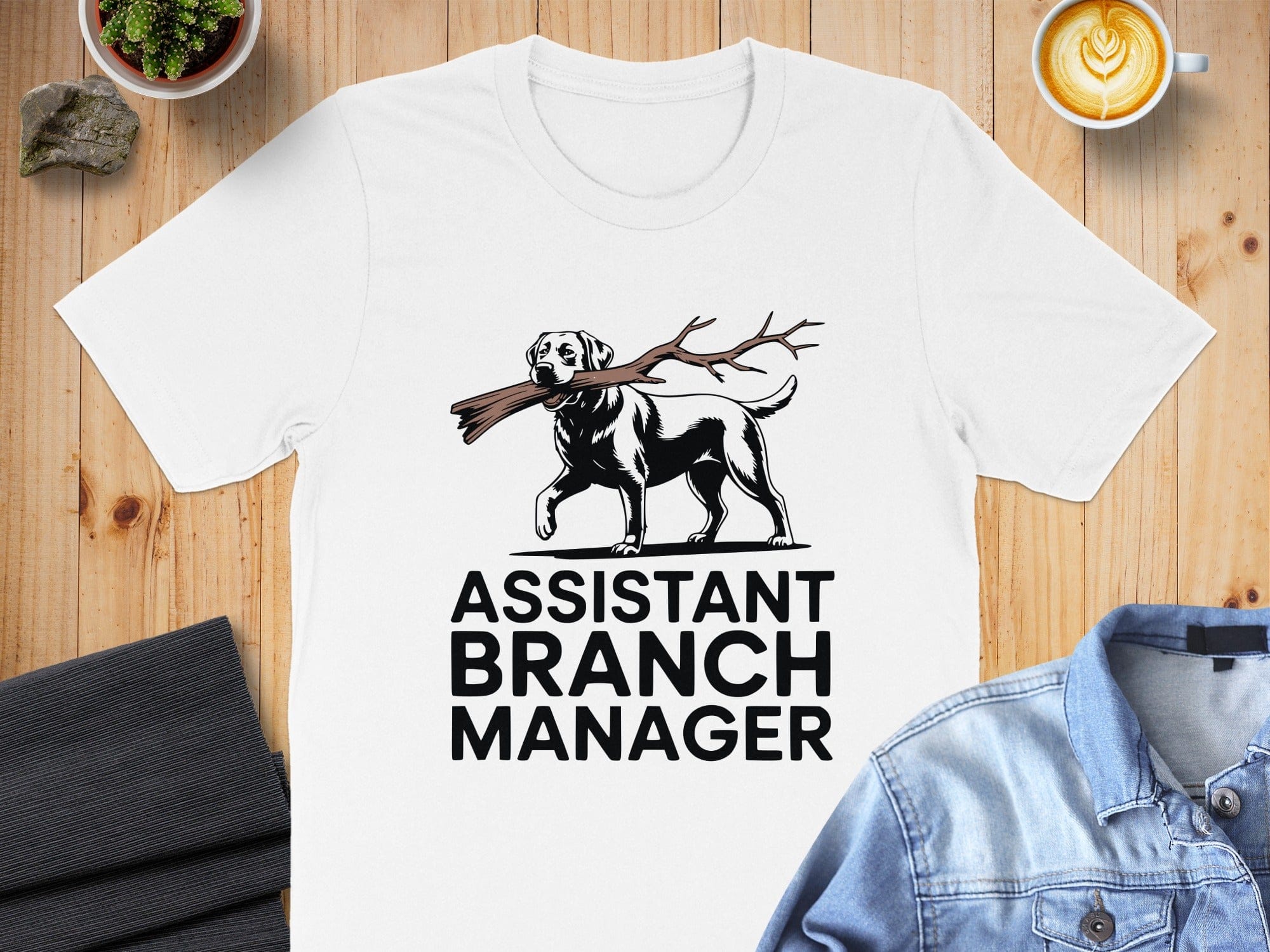 Assistant Branch Manager funny dog t-shirt product